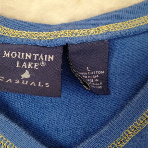 Mountain Lake Ladies Short Sleeve V-neck - Picture 3 of 4